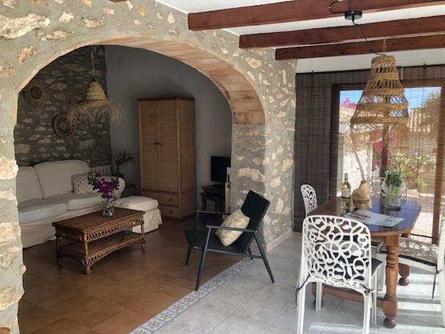 Rustico Appartment 'Olta' In Finca, See-And Garden Side Teulada Exterior photo